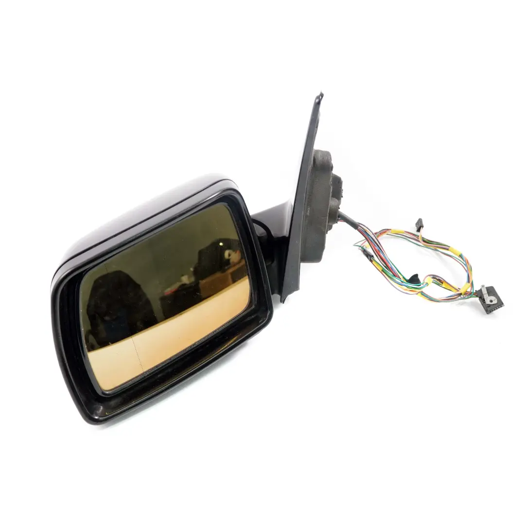 High Gloss Auto Dip Left Wing Mirror N/S Black Sapphire 475 to BMW X5 E53 1 Sport with Part number 7039927 BMW X5 E53 1 Sport High Gloss Auto Dip Left Wing Mirror N/S Black Sapphire 475 - SKU rhd-7039927-BS1 - Part number 7039927