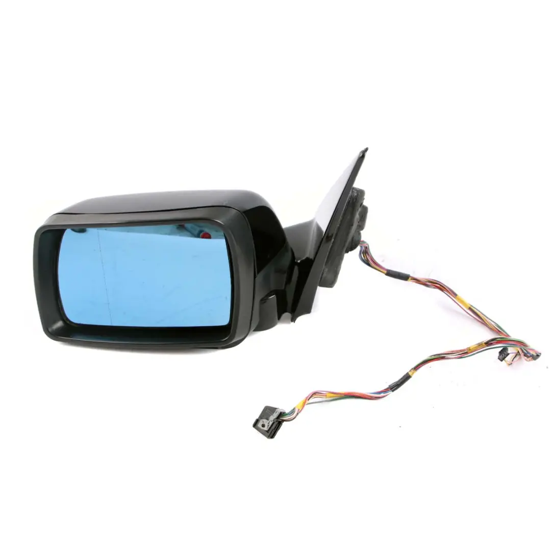 BMW X5 E53 Sport High Gloss Auto Dip Left Wing Mirror N/S Black Sapphire 475 - SKU rhd-7039927-BS - Part number 7039927