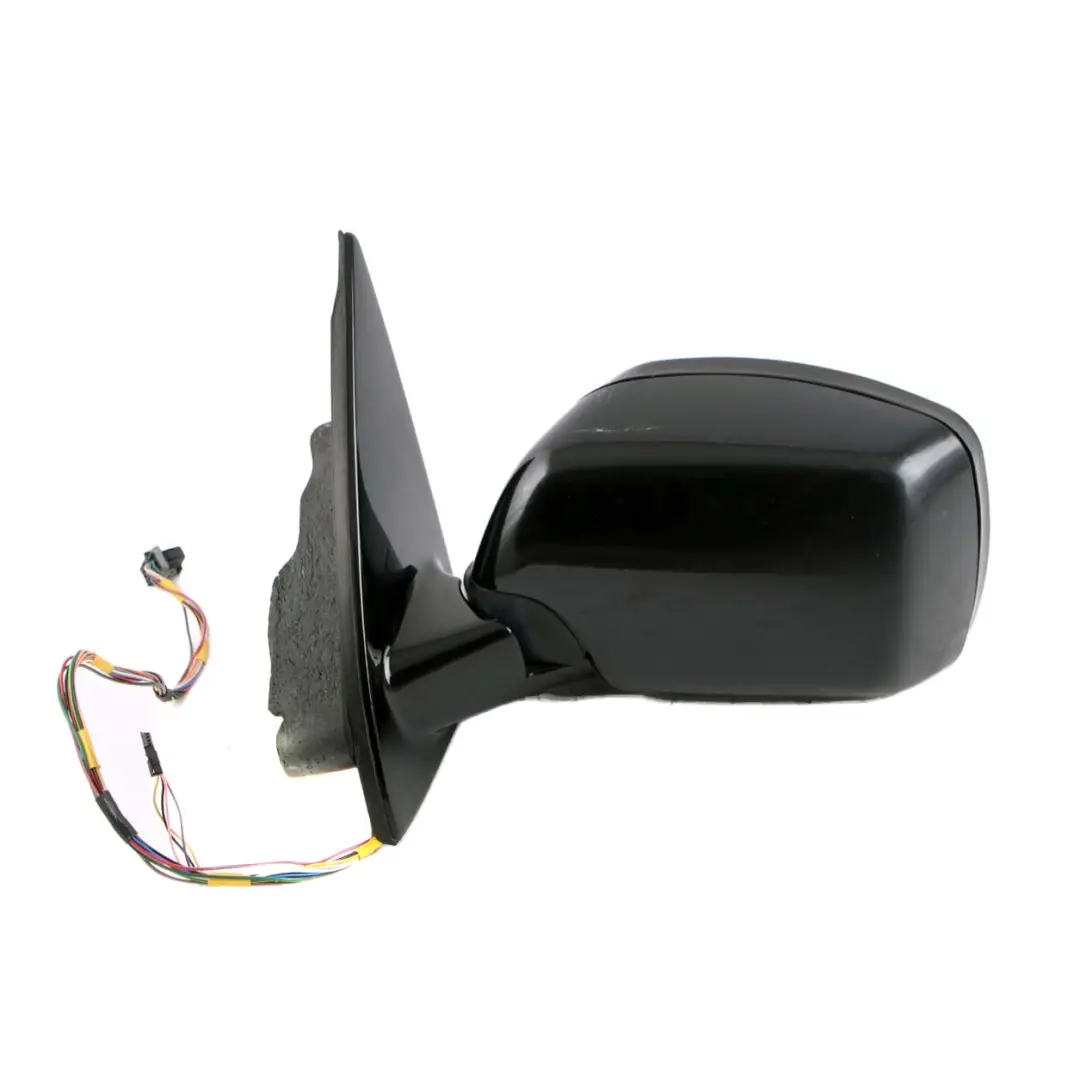 BMW X5 E53 Sport High Gloss Auto Dip Left Wing Mirror N/S Black Sapphire 475 - SKU rhd-7039927-BS - Part number 7039927