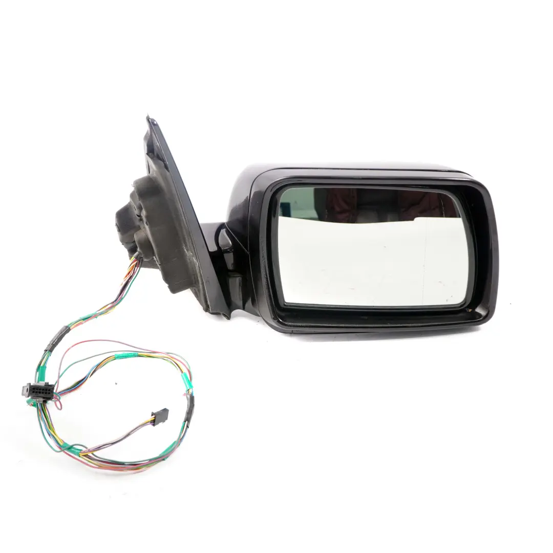 High Gloss Auto Dip Right Wing Mirror O/S Black Sapphire 475 to BMW X5 E53 Sport with Part number 7039928 BMW X5 E53 Sport High Gloss Auto Dip Right Wing Mirror O/S Black Sapphire 475 - SKU rhd-7039928-BS - Part number 7039928