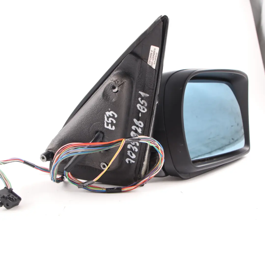  Door Wing Mirror BMW X5 E53 Sport High Gloss Auto Dip Right O/S Black Sapphire - SKU rhd-7039928-BS1 - Part number 7039928