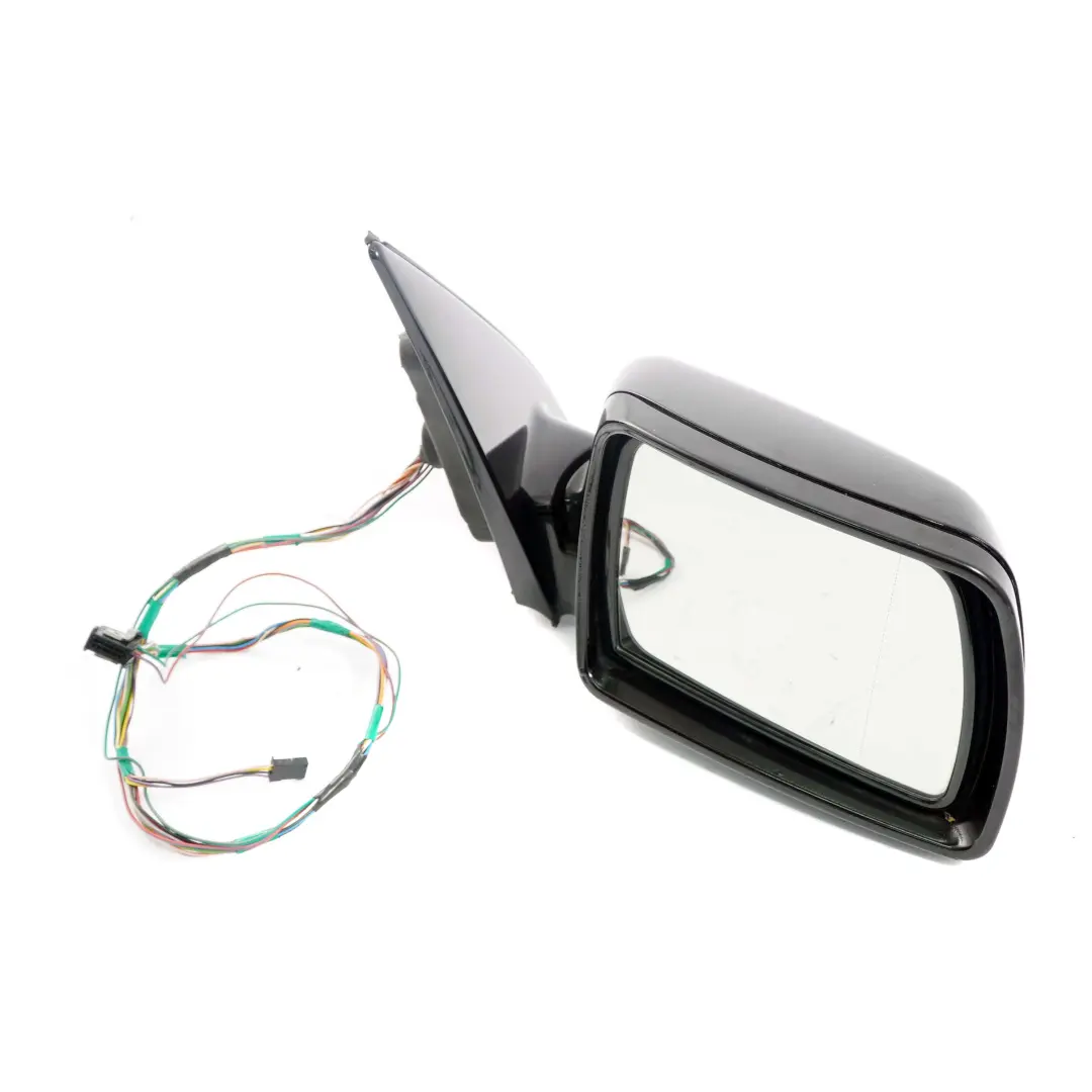 BMW X5 E53 Sport High Gloss Auto Dip Right Wing Mirror O/S Black Sapphire 475 - SKU rhd-7039928-BS - Part number 7039928
