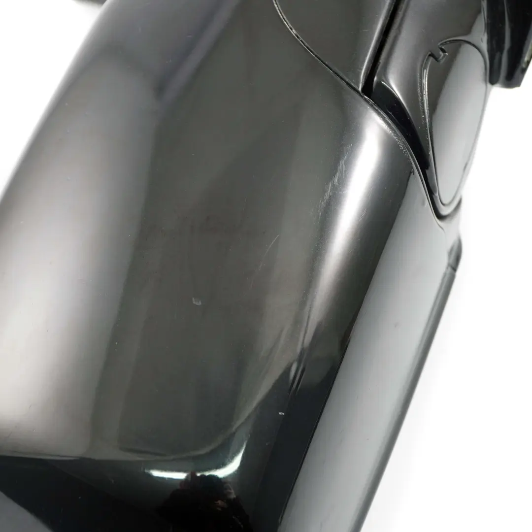 BMW X5 E53 Sport High Gloss Auto Dip Right Wing Mirror O/S Black Sapphire 475 - SKU rhd-7039928-BS - Part number 7039928