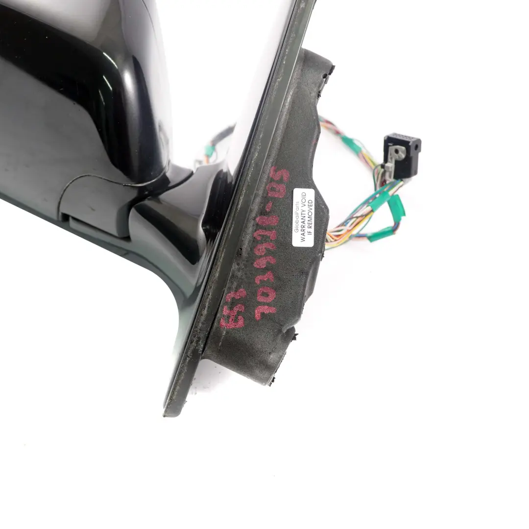 High Gloss Auto Dip Right Wing Mirror O/S Black Sapphire 475 to BMW X5 E53 Sport with Part number 7039928 BMW X5 E53 Sport High Gloss Auto Dip Right Wing Mirror O/S Black Sapphire 475 - SKU rhd-7039928-BS - Part number 7039928