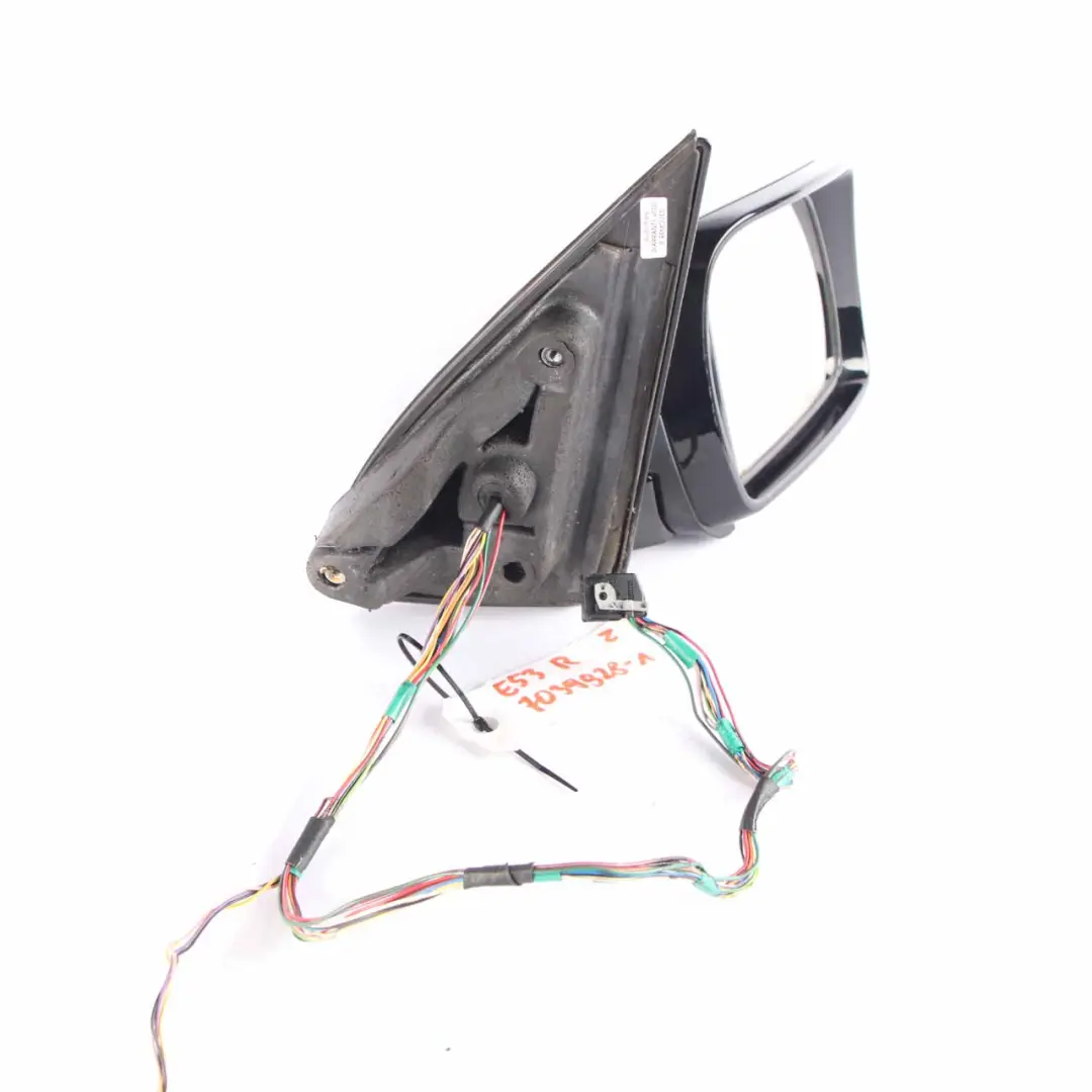 BMW X5 E53 Wing Mirror Sport High Gloss Power Fold Right Titansilber Silver 354 - SKU rhd-7039928-TS1 - Part number 7039928