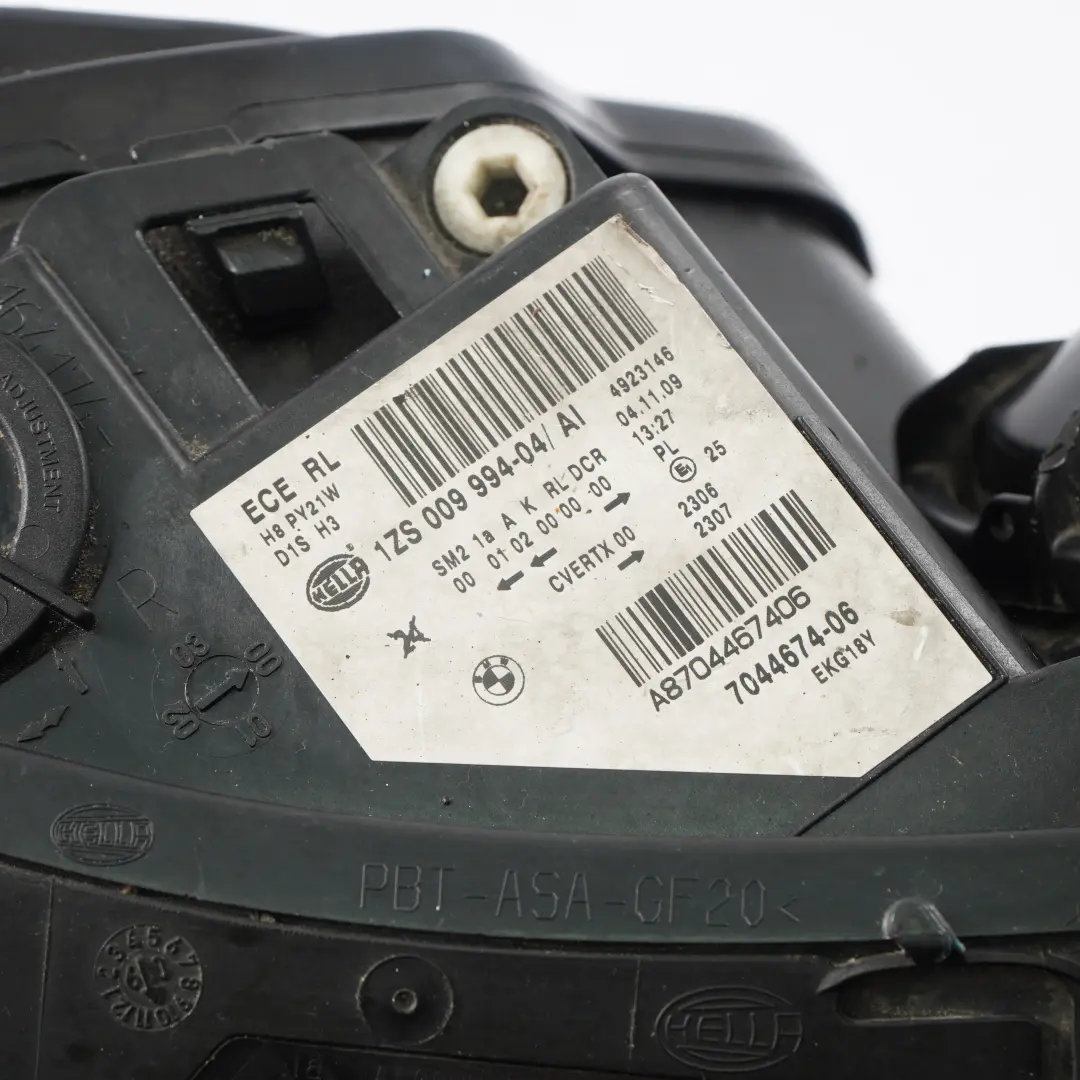 Adaptive Headlight Xenon AHL Front Right O/S Lamp Light to BMW E60 E61 LCI with Part number 7044674 BMW E60 E61 LCI Adaptive Headlight Xenon AHL Front Right O/S Lamp Light - SKU rhd-7044674-1 - Part number 7044674