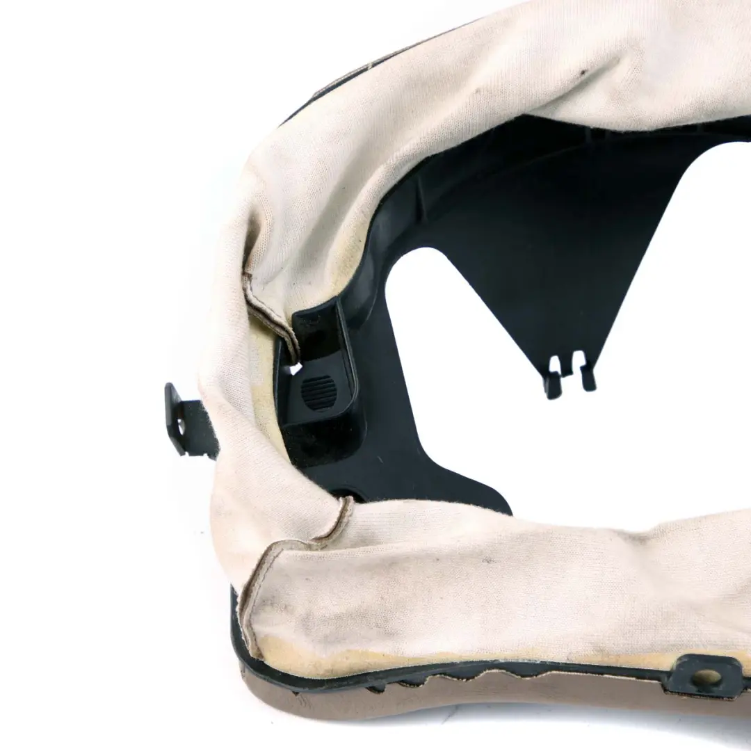 Steering Column Cover Trim Dunkelbeige Dark Beige to BMW 7 Series E65 E66 with Part number 7045517 BMW 7 Series E65 E66 Steering Column Cover Trim Dunkelbeige Dark Beige - SKU rhd-7045517 - Part number 7045517