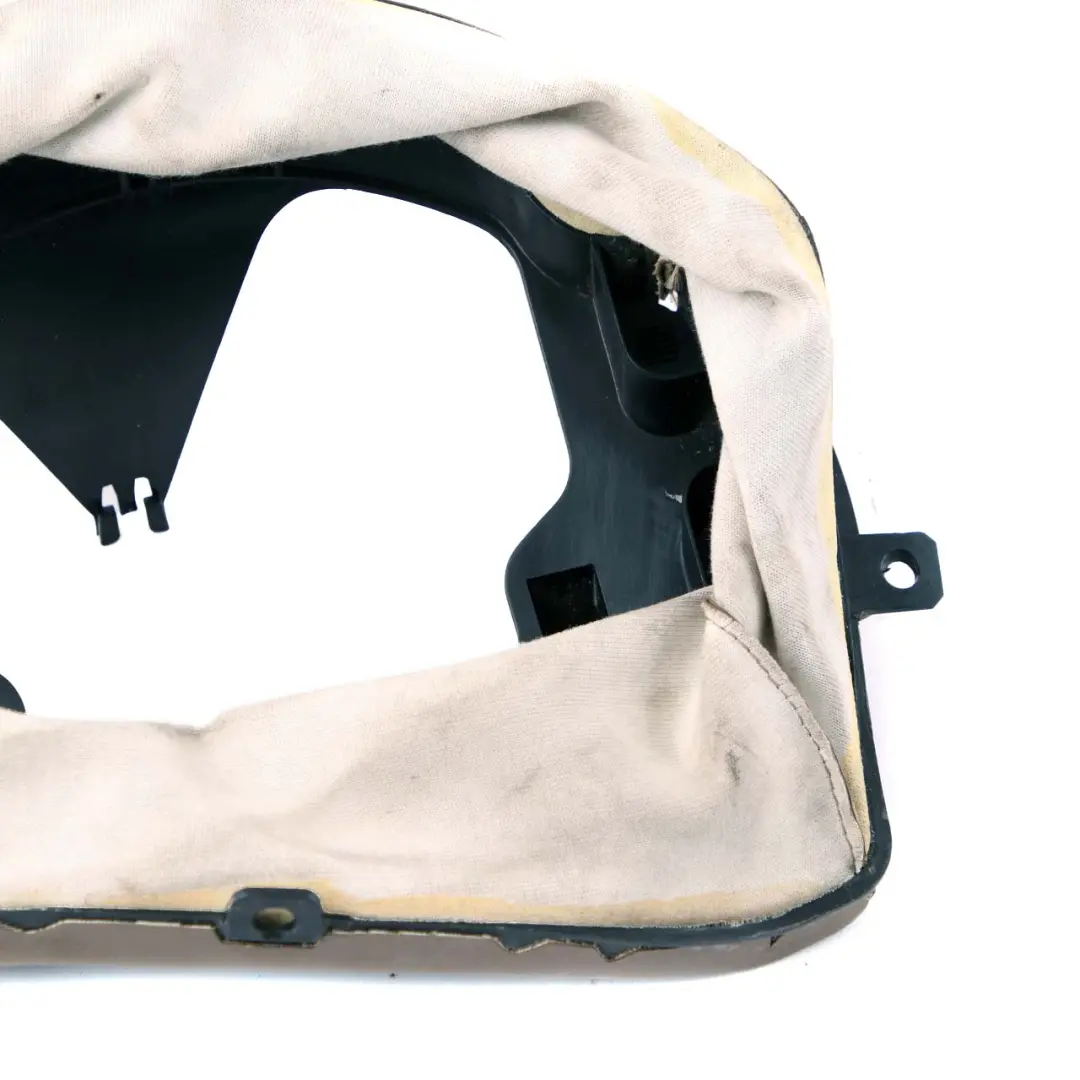 Steering Column Cover Trim Dunkelbeige Dark Beige to BMW 7 Series E65 E66 with Part number 7045517 BMW 7 Series E65 E66 Steering Column Cover Trim Dunkelbeige Dark Beige - SKU rhd-7045517 - Part number 7045517