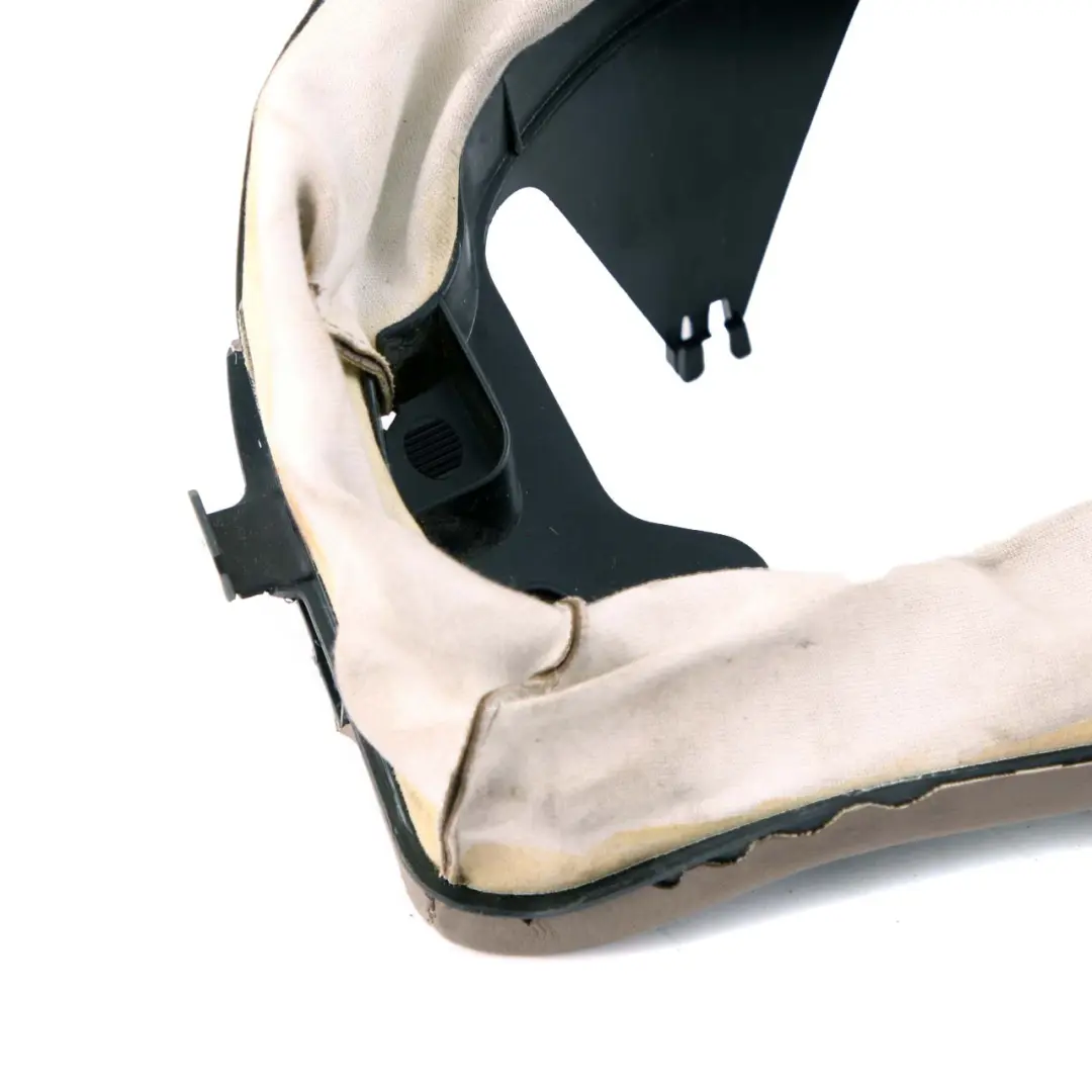 Steering Column Cover Trim Dunkelbeige Dark Beige to BMW 7 Series E65 E66 with Part number 7045517 BMW 7 Series E65 E66 Steering Column Cover Trim Dunkelbeige Dark Beige - SKU rhd-7045517 - Part number 7045517