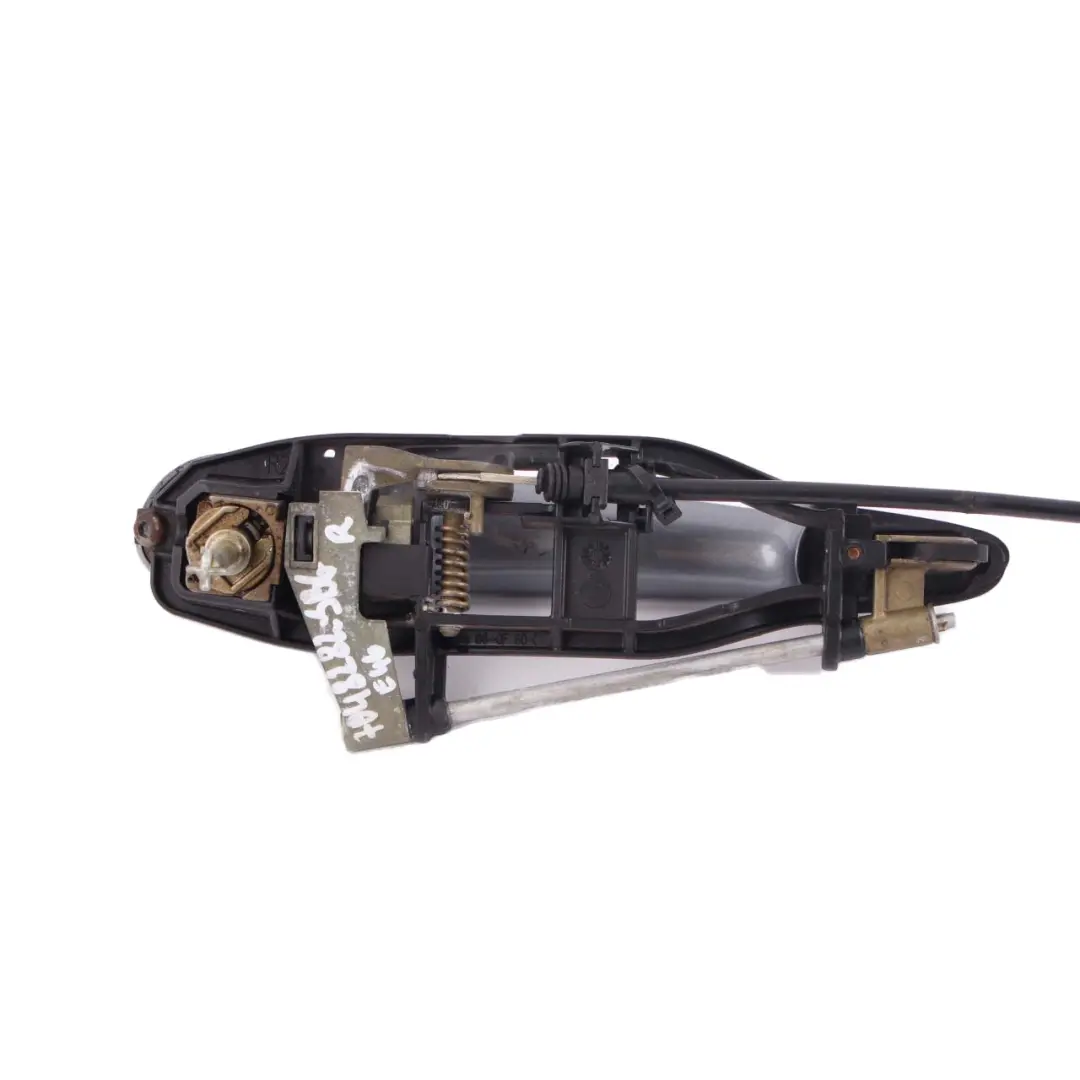 BMW 3 Series E46 Outside Door Handle Front Right O/S Silbergrau Silver Grey A08 - SKU rhd-7048282-SBG - Part number 7048282