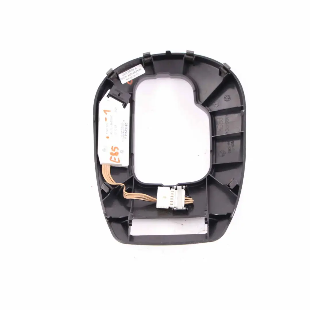 Selector Selecting Lever Surround Cover Trim Frame to BMW Z4 E85 Gear with Part number 7049528 BMW Z4 E85 Gear Selector Selecting Lever Surround Cover Trim Frame - SKU rhd-7049528-1 - Part number 7049528