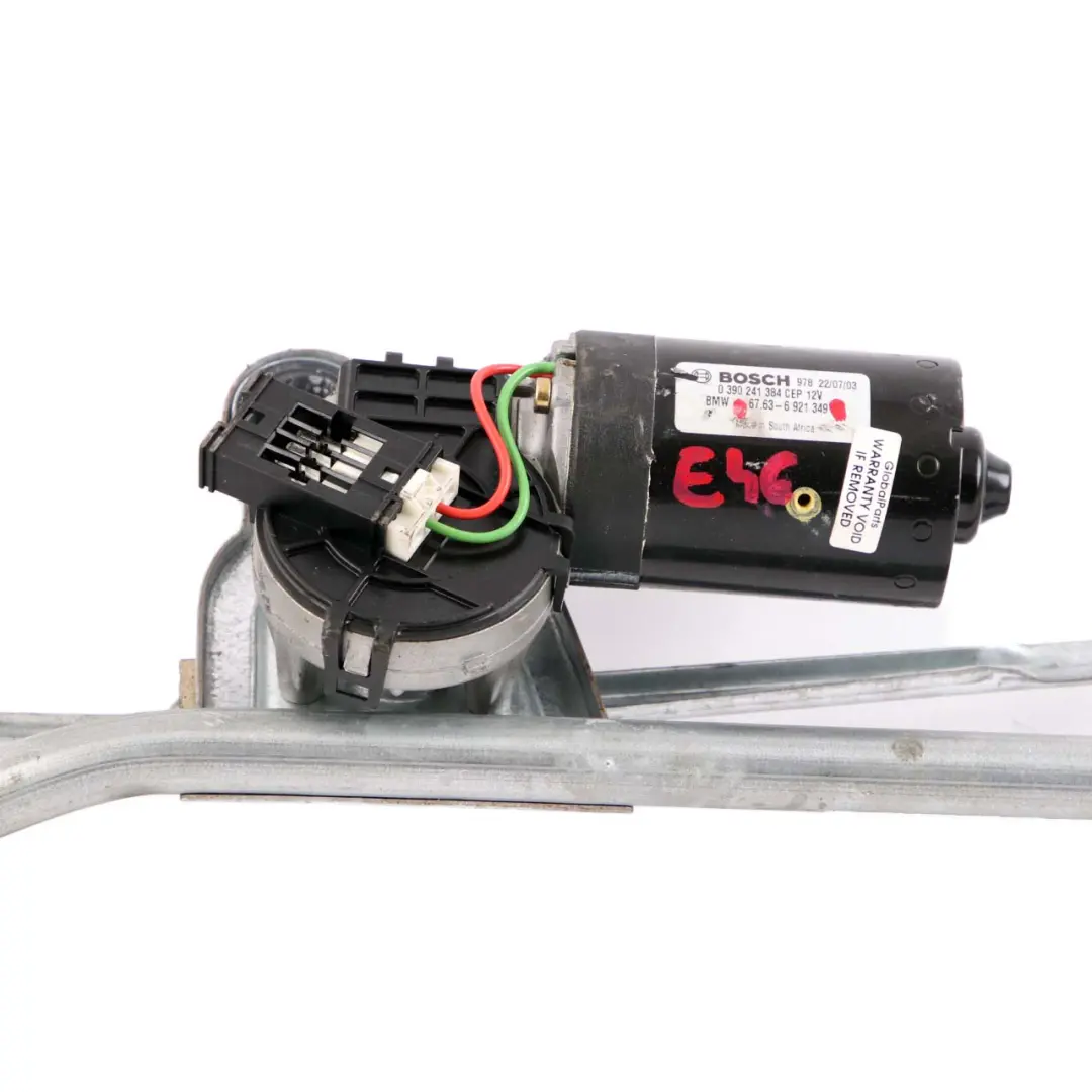 Windscreen Wiper System Motor Linkage 7052196 to BMW 3 Series E46 with Part number 7071694 BMW 3 Series E46 Windscreen Wiper System Motor Linkage 7052196 - SKU rhd-7052196 - Part number 7071694