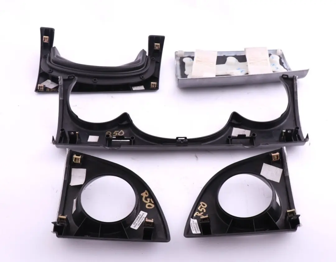Dashboard Cover Trim Mini R50 R53 Dash Panel Alloy Patina Set to with Part number 7055675 Dashboard Cover Trim Mini R50 R53 Dash Panel Alloy Patina Set - SKU RHD-7055675 - Part number 7055675