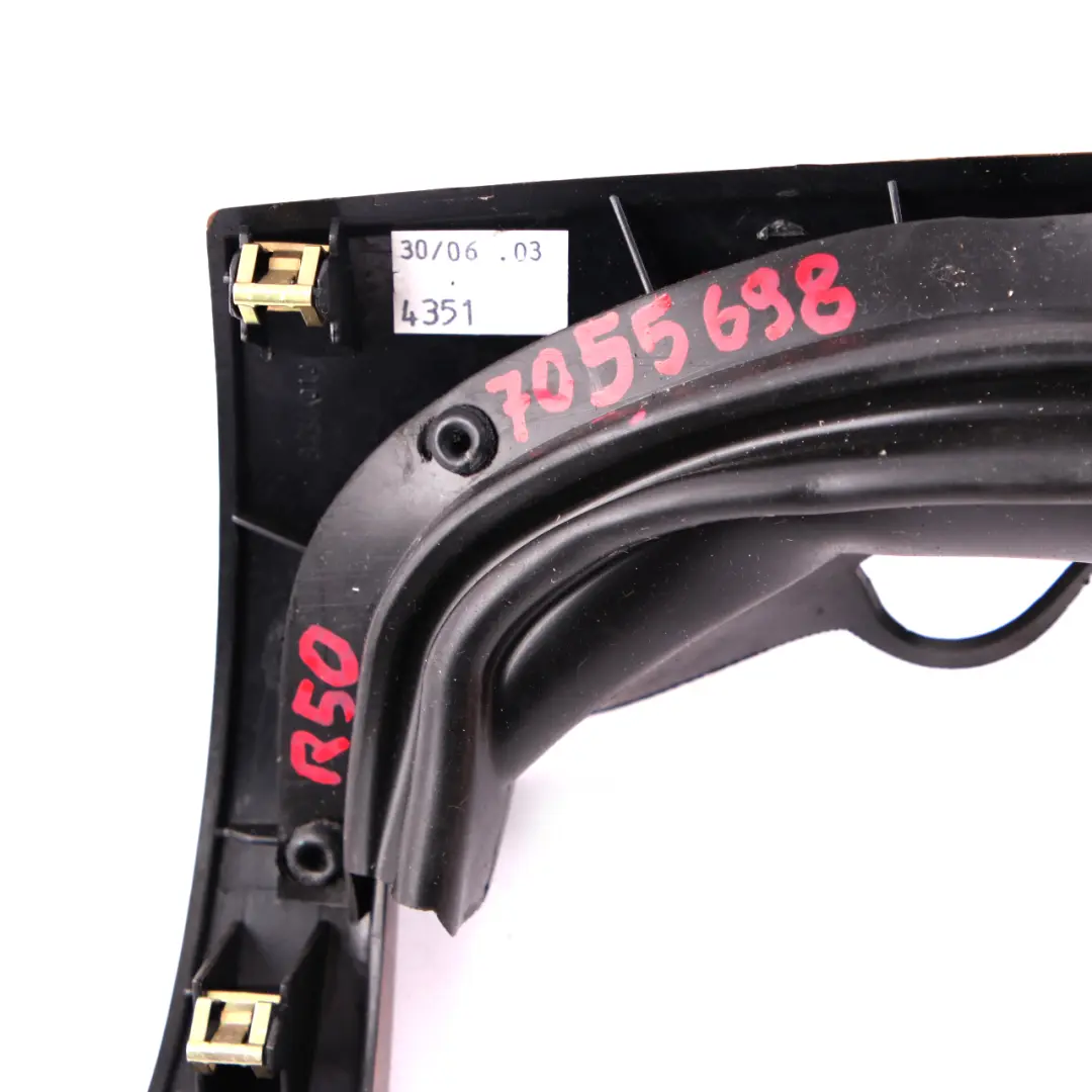 Wood Decor Cover Driver's Side Trim Panel Dash Dashboard to Mini One R50 with Part number 7055698 Mini One R50 Wood Decor Cover Driver's Side Trim Panel Dash Dashboard - SKU rhd-7055698 - Part number 7055698