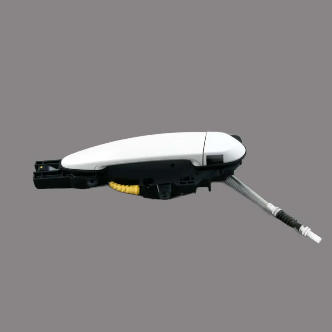 BMW 1 Series 3 E81 E87 Complete Front Left Grab Handle N/S Alpinweiss White 300 - SKU rhd-7059677-AW3 - Part number 7059677