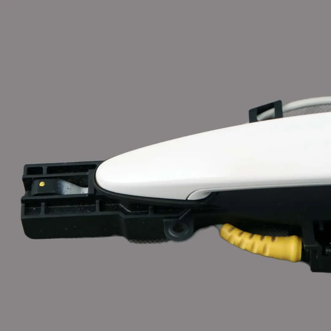 BMW 1 Series 3 E81 E87 Complete Front Left Grab Handle N/S Alpinweiss White 300 - SKU rhd-7059677-AW3 - Part number 7059677