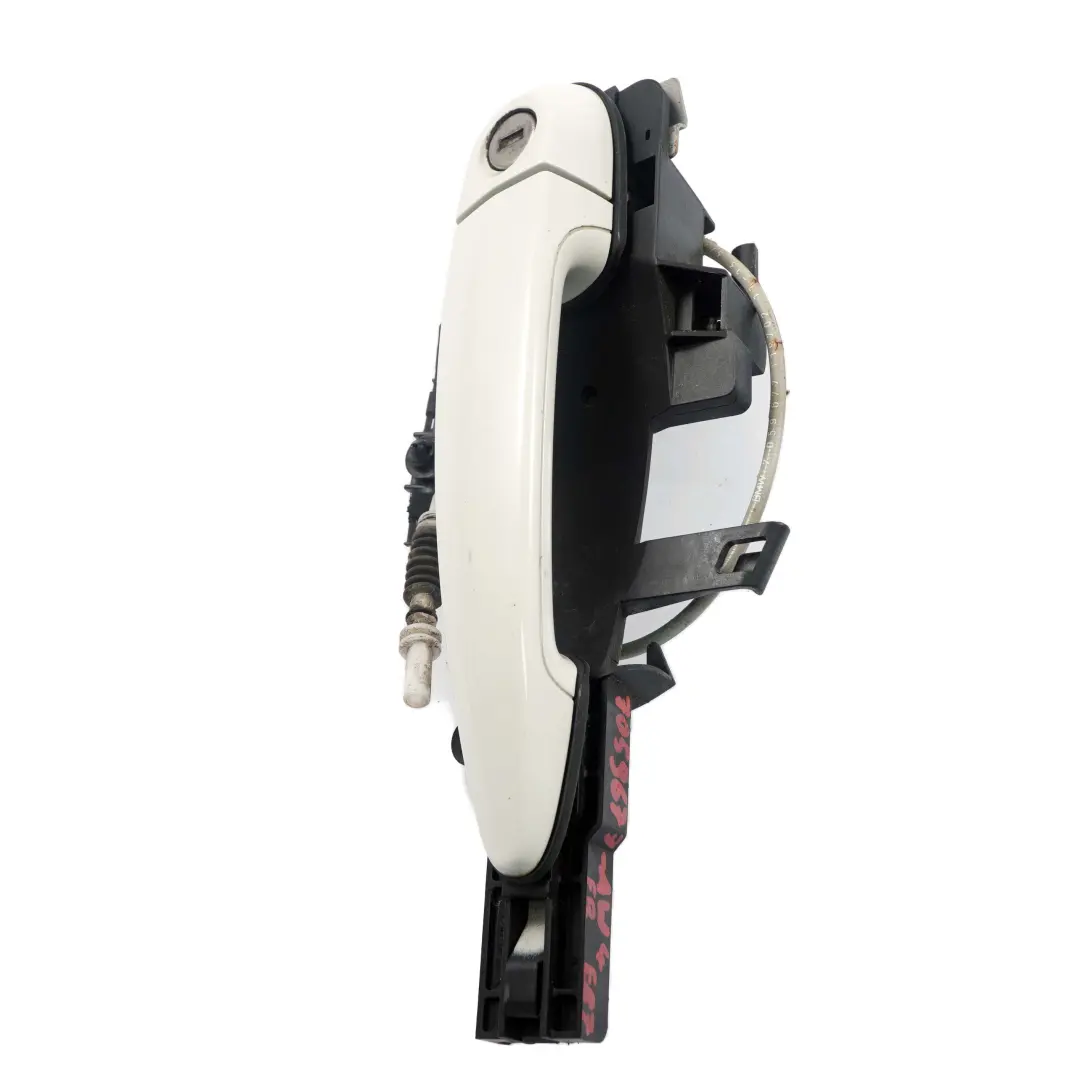 Door Grab Handle BMW E81 E87 Front Right O/S Outside Alpinweiss Alpine White 300 to with Part number 7059677 Door Grab Handle BMW E81 E87 Front Right O/S Outside Alpinweiss Alpine White 300 - SKU rhd-7059677-AW4 - Part number 7059677