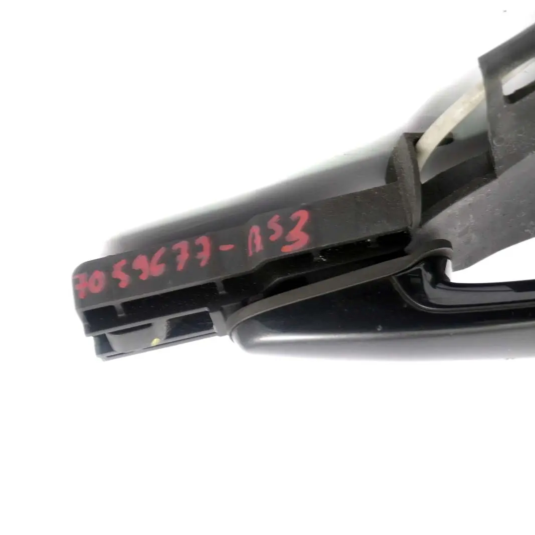 Complete Front Left Grab Handle N/S Black Sapphire 475 to BMW 1 Series 3 E87 with Part number 7059677 BMW 1 Series 3 E87 Complete Front Left Grab Handle N/S Black Sapphire 475 - SKU rhd-7059677-BS3 - Part number 7059677