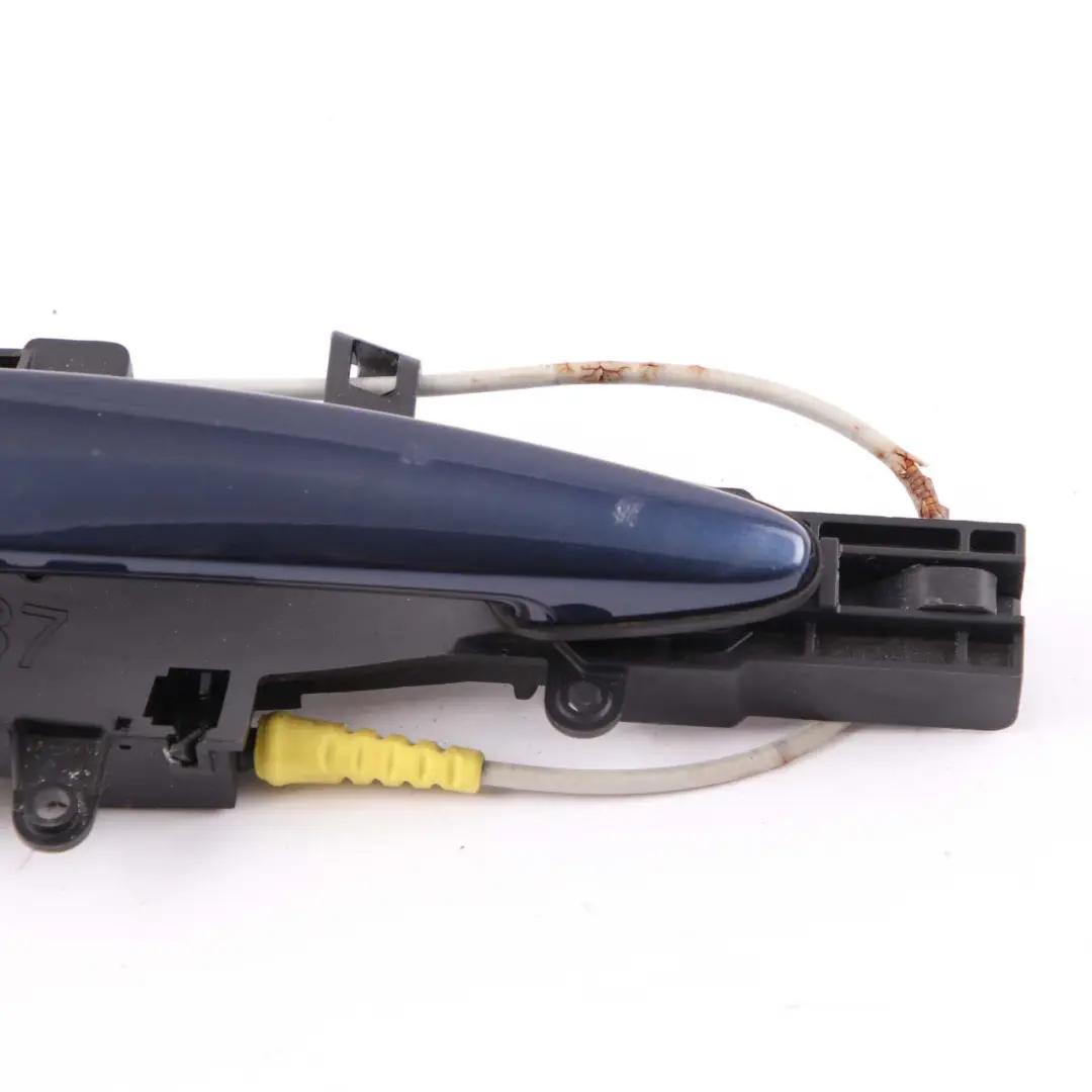  Door Grab Handle BMW E81 E87 Front Right O/S Tiefseeblau Deep Sea Blue A76 - SKU rhd-7059677-DSB1 - Part number 7059677