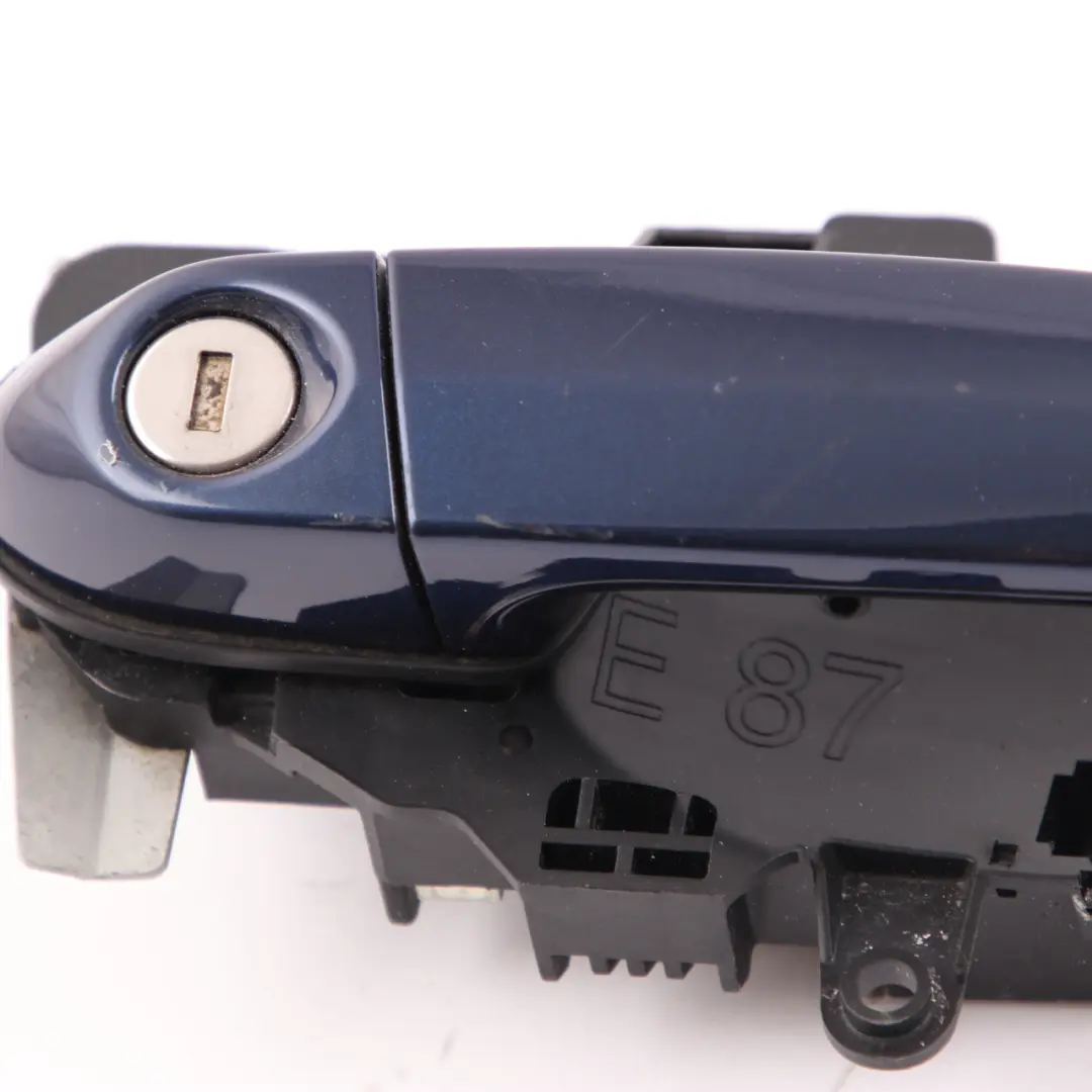  Door Grab Handle BMW E81 E87 Front Right O/S Tiefseeblau Deep Sea Blue A76 - SKU rhd-7059677-DSB1 - Part number 7059677