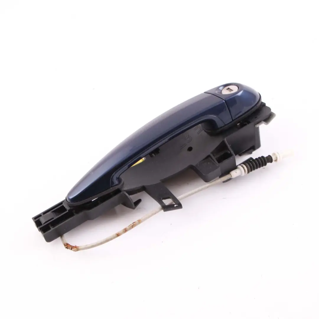  Door Grab Handle BMW E81 E87 Front Right O/S Tiefseeblau Deep Sea Blue A76 - SKU rhd-7059677-DSB1 - Part number 7059677