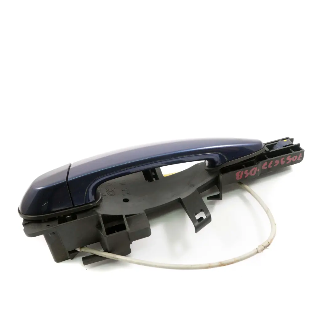 Door Handle Grab Front Left N/S Tiefseeblau Deep Sea Blue Metallic A76 to BMW E87 with Part number 7059677 BMW E87 Door Handle Grab Front Left N/S Tiefseeblau Deep Sea Blue Metallic A76 - SKU rhd-7059677-DSB - Part number 7059677