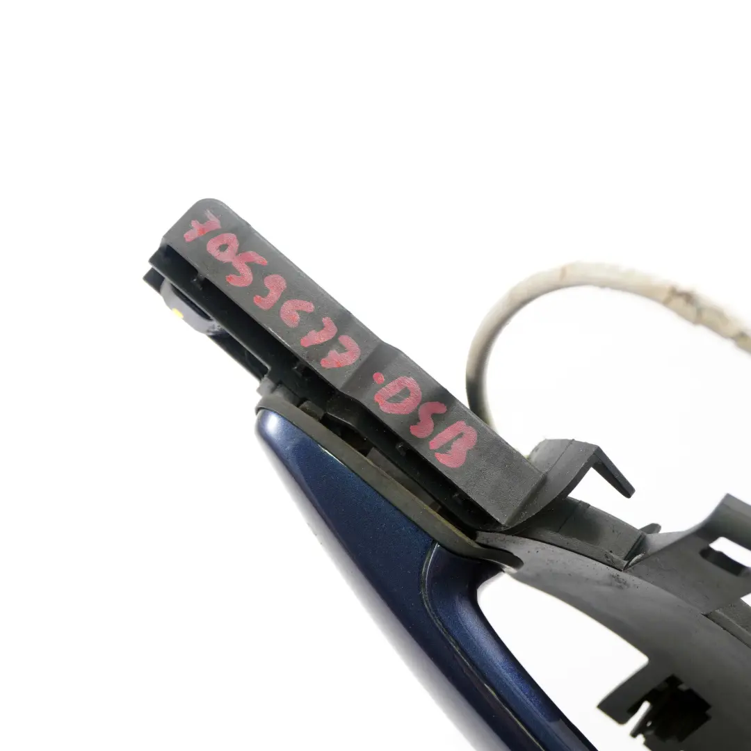 Door Handle Grab Front Left N/S Tiefseeblau Deep Sea Blue Metallic A76 to BMW E87 with Part number 7059677 BMW E87 Door Handle Grab Front Left N/S Tiefseeblau Deep Sea Blue Metallic A76 - SKU rhd-7059677-DSB - Part number 7059677