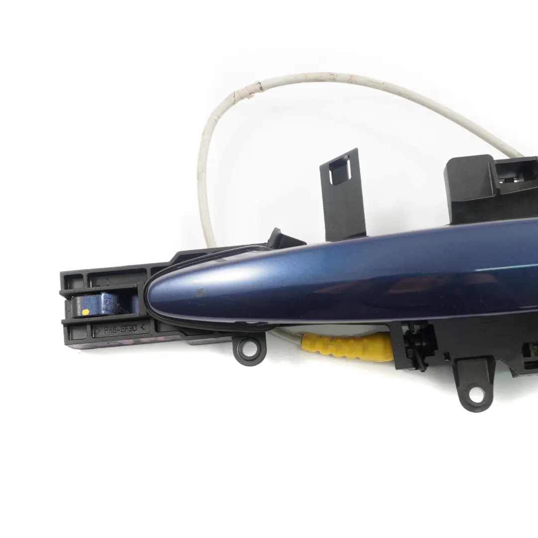 Door Handle Grab Front Left N/S Tiefseeblau Deep Sea Blue Metallic A76 to BMW E87 with Part number 7059677 BMW E87 Door Handle Grab Front Left N/S Tiefseeblau Deep Sea Blue Metallic A76 - SKU rhd-7059677-DSB - Part number 7059677