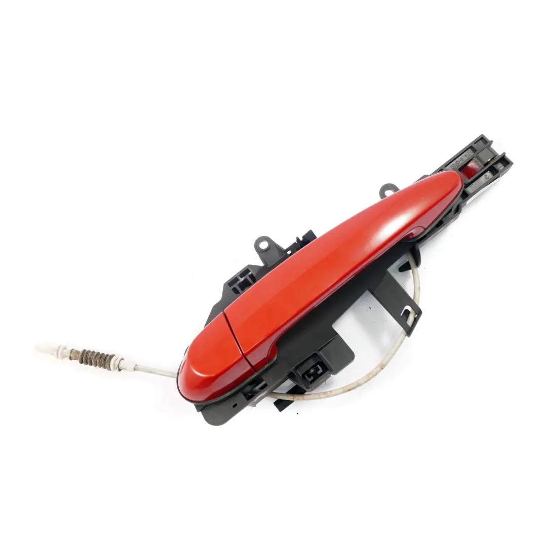 Complete Front Left Grab Handle N/S Karmesinrot Crimson Red A61 to BMW 1 Series E87 with Part number 7059677 BMW 1 Series E87 Complete Front Left Grab Handle N/S Karmesinrot Crimson Red A61 - SKU rhd-7059677-KAR2 - Part number 7059677