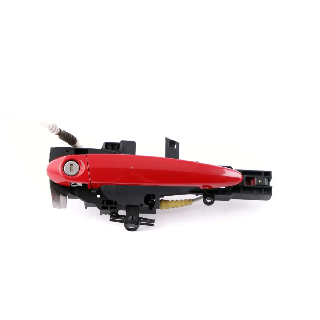 Front Right Door Grab Handle O/S Karmesinrot Red A61 to BMW 1 Series E81 E87 with Part number 7059677 BMW 1 Series E81 E87 Front Right Door Grab Handle O/S Karmesinrot Red A61 - SKU rhd-7059677-KAR3 - Part number 7059677