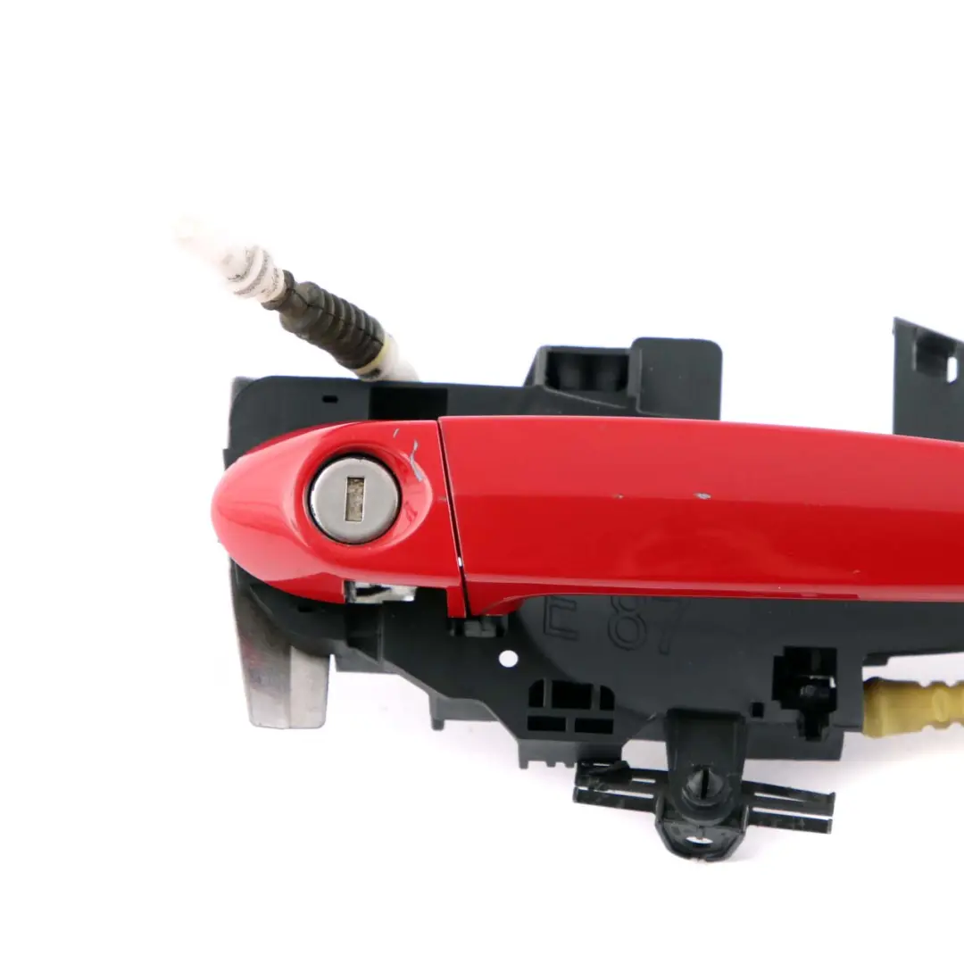 Front Right Door Grab Handle O/S Karmesinrot Red A61 to BMW 1 Series E81 E87 with Part number 7059677 BMW 1 Series E81 E87 Front Right Door Grab Handle O/S Karmesinrot Red A61 - SKU rhd-7059677-KAR3 - Part number 7059677