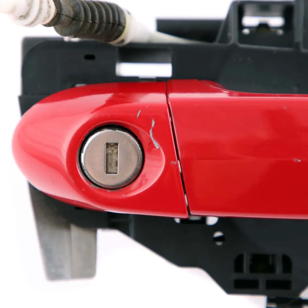 BMW 1 Series E81 E87 Front Right Door Grab Handle O/S Karmesinrot Red A61 - SKU rhd-7059677-KAR3 - Part number 7059677