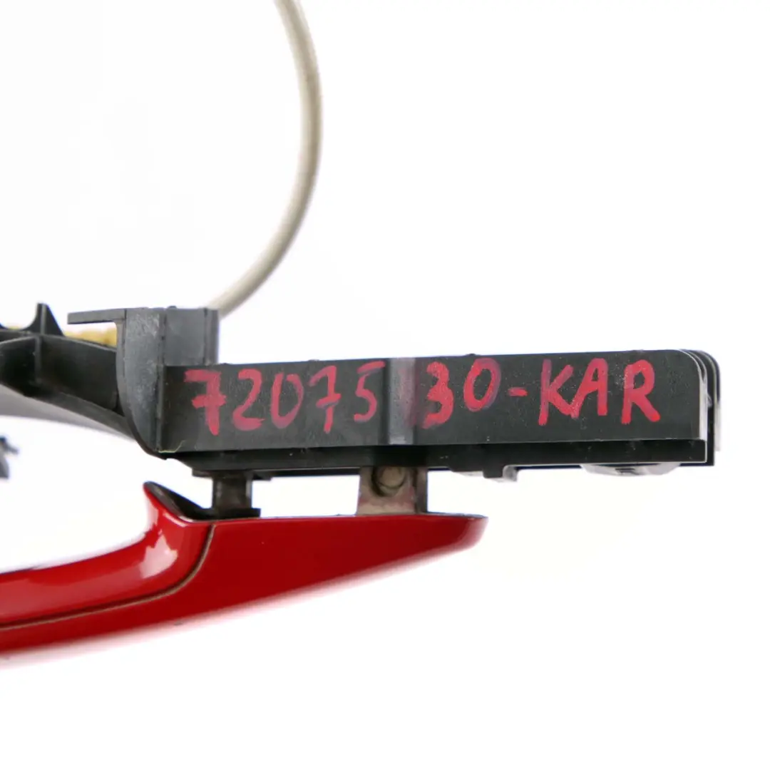 BMW 1 Series E81 E87 Front Right Door Grab Handle O/S Karmesinrot Red A61 - SKU rhd-7059677-KAR3 - Part number 7059677