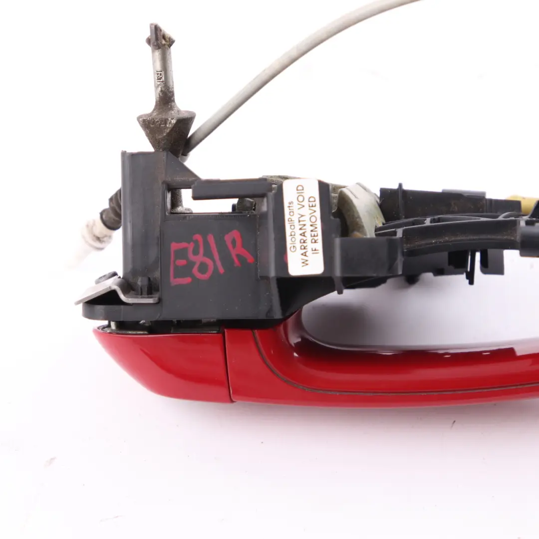 Front Right Door Grab Handle O/S Karmesinrot Red A61 to BMW 1 Series E81 E87 with Part number 7059677 BMW 1 Series E81 E87 Front Right Door Grab Handle O/S Karmesinrot Red A61 - SKU rhd-7059677-KAR3 - Part number 7059677