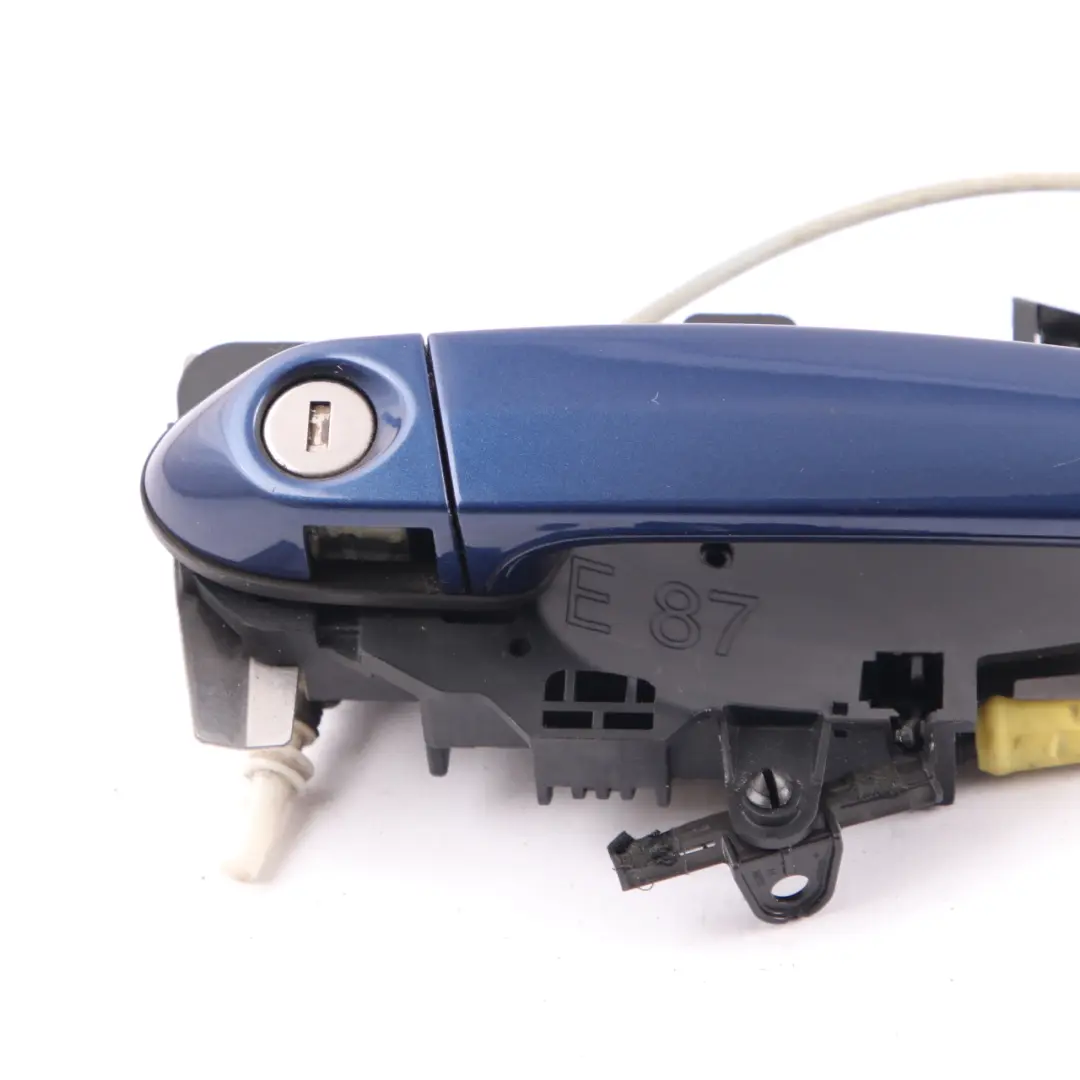  Grab Handle BMW E81 E87 3 Complete Front Right Door O/S Le Mans Blau Blue 381 - SKU rhd-7059677-LMB3 - Part number 7059677