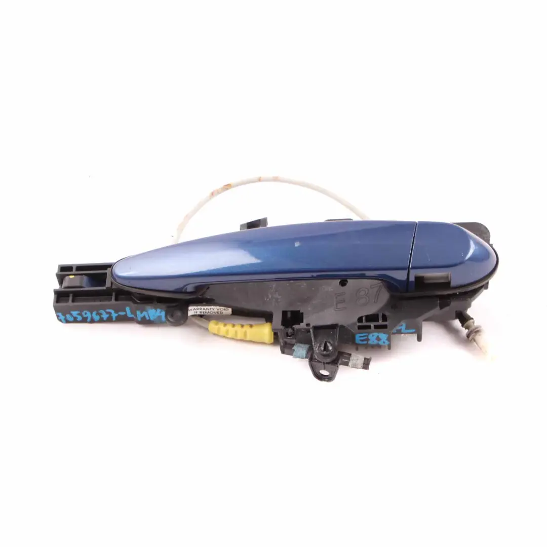 Grab Handle Door Complete Front Left N/S Le Mans Blau Blue 381 to BMW E81 E87 with Part number 7059677 BMW E81 E87 Grab Handle Door Complete Front Left N/S Le Mans Blau Blue 381 - SKU rhd-7059677-LMB4 - Part number 7059677