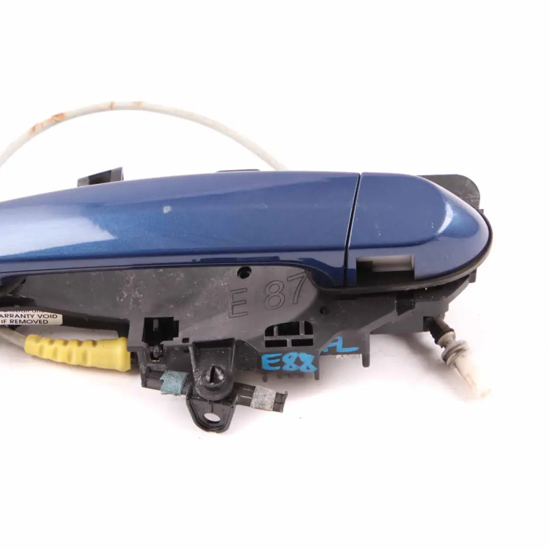 Grab Handle Door Complete Front Left N/S Le Mans Blau Blue 381 to BMW E81 E87 with Part number 7059677 BMW E81 E87 Grab Handle Door Complete Front Left N/S Le Mans Blau Blue 381 - SKU rhd-7059677-LMB4 - Part number 7059677