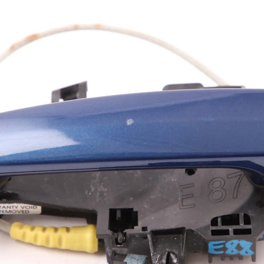 Grab Handle Door Complete Front Left N/S Le Mans Blau Blue 381 to BMW E81 E87 with Part number 7059677 BMW E81 E87 Grab Handle Door Complete Front Left N/S Le Mans Blau Blue 381 - SKU rhd-7059677-LMB4 - Part number 7059677