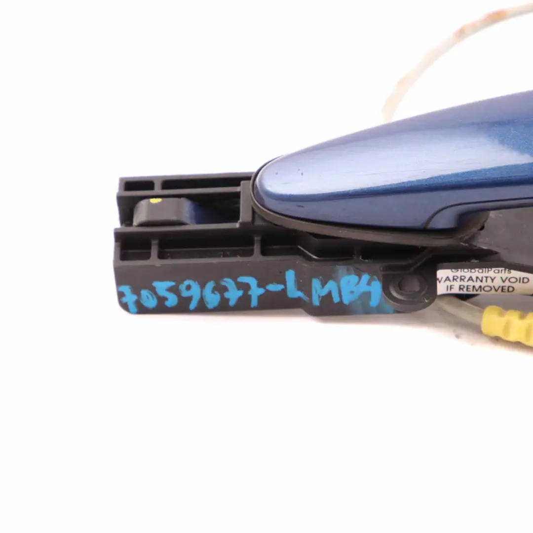 Grab Handle Door Complete Front Left N/S Le Mans Blau Blue 381 to BMW E81 E87 with Part number 7059677 BMW E81 E87 Grab Handle Door Complete Front Left N/S Le Mans Blau Blue 381 - SKU rhd-7059677-LMB4 - Part number 7059677
