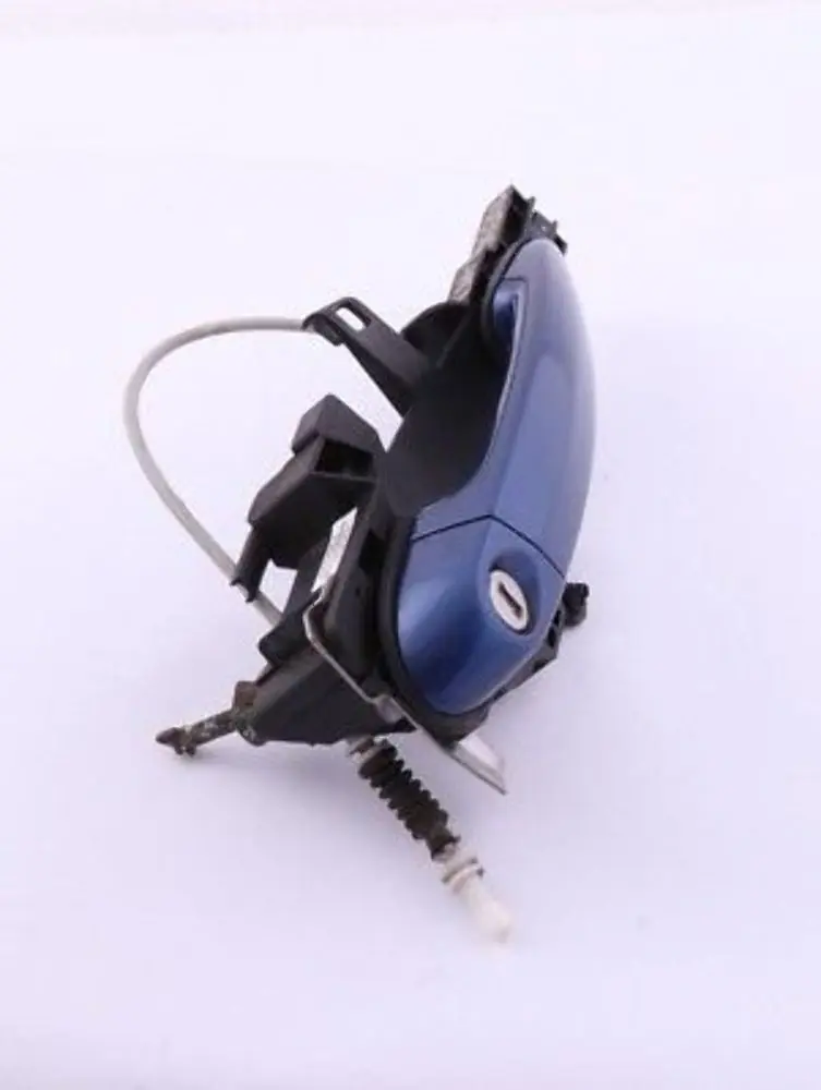 Complete Front Right Grab Handle O/S Montegoblau Blue to BMW 1 Series E81 E87 with Part number 7059677 BMW 1 Series E81 E87 Complete Front Right Grab Handle O/S Montegoblau Blue - SKU rhd-7059677-MTB - Part number 7059677