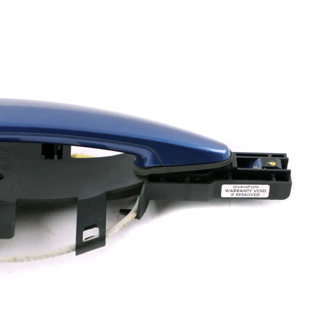 Complete Front Left Grab Handle N/S Montegoblau Montego Blue A51 to BMW 1 E87 with Part number 7059677 BMW 1 E87 Complete Front Left Grab Handle N/S Montegoblau Montego Blue A51 - SKU rhd-7059677-MTB1 - Part number 7059677