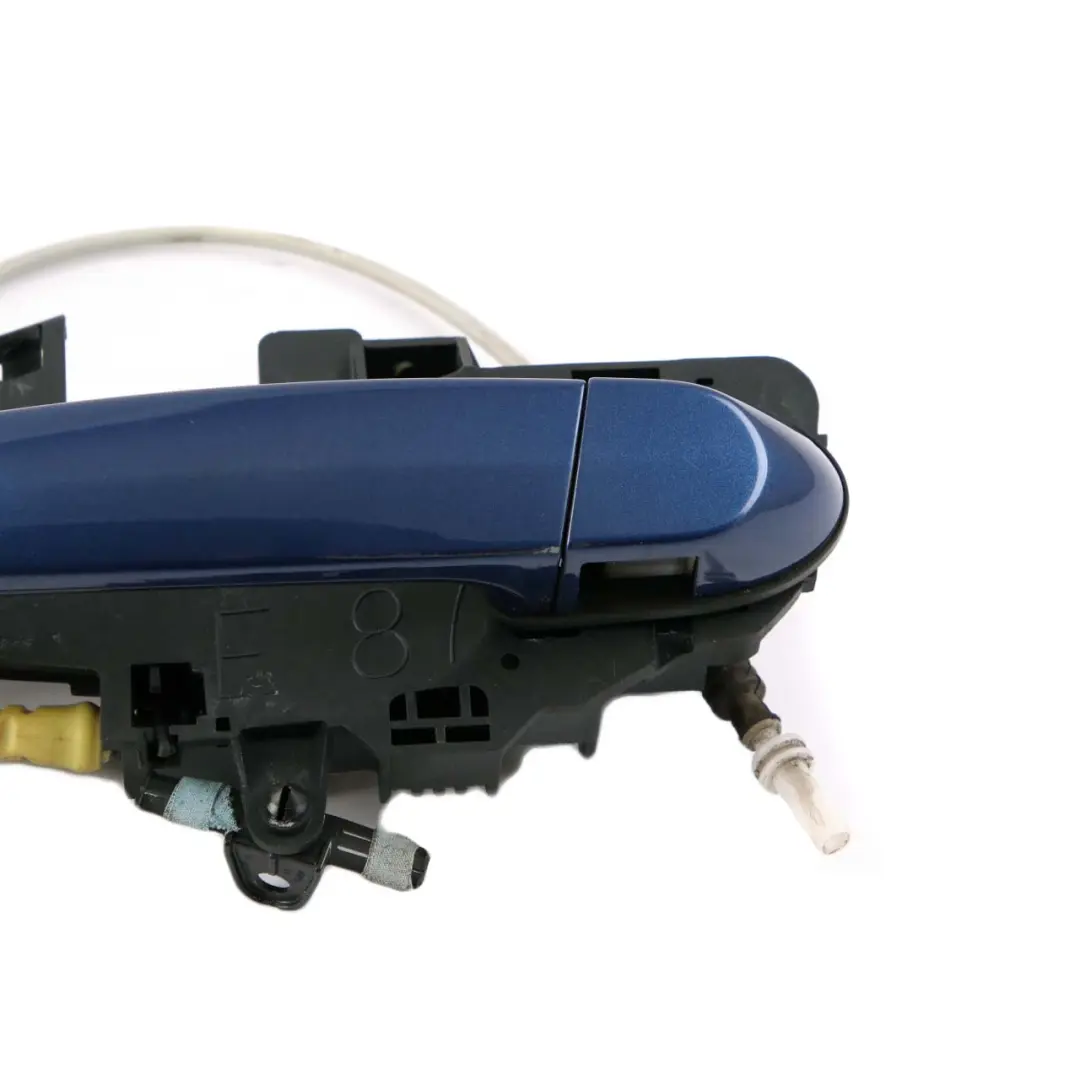 Complete Front Left Grab Handle N/S Montegoblau Montego Blue A51 to BMW 1 E87 2 with Part number 7059677 BMW 1 E87 2 Complete Front Left Grab Handle N/S Montegoblau Montego Blue A51 - SKU rhd-7059677-MTB2 - Part number 7059677