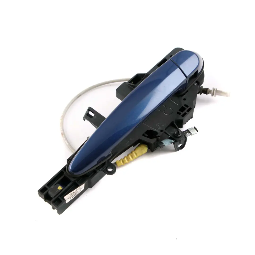 Complete Front Left Grab Handle N/S Montegoblau Montego Blue A51 to BMW 1 E87 2 with Part number 7059677 BMW 1 E87 2 Complete Front Left Grab Handle N/S Montegoblau Montego Blue A51 - SKU rhd-7059677-MTB2 - Part number 7059677