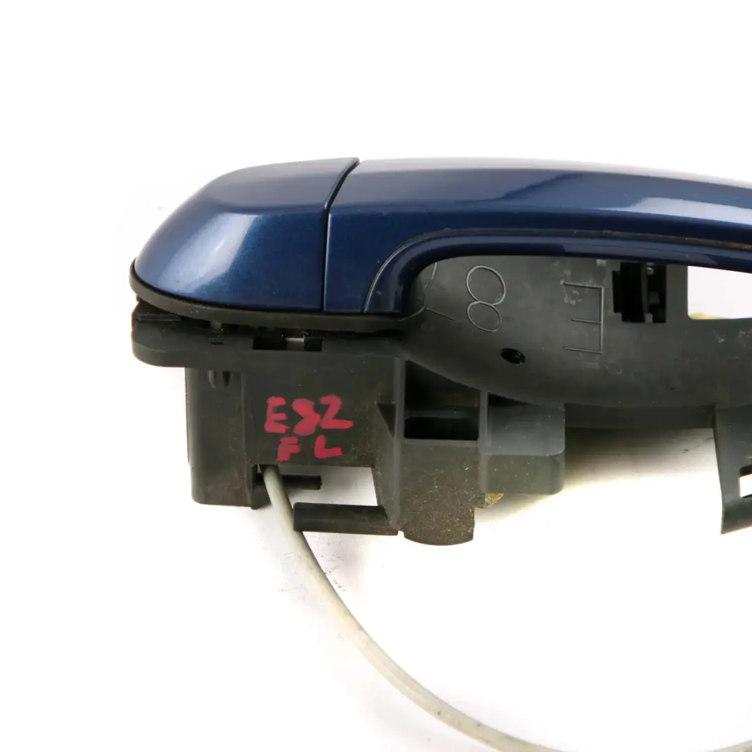 BMW 1 E87 2 Complete Front Left Grab Handle N/S Montegoblau Montego Blue A51 - SKU rhd-7059677-MTB2 - Part number 7059677