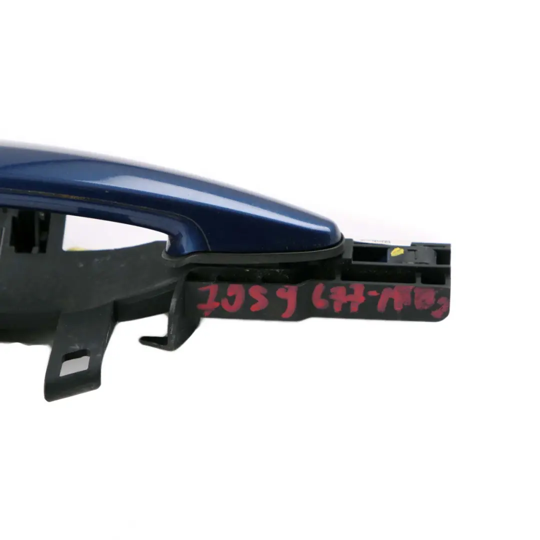 BMW 1 E87 2 Complete Front Left Grab Handle N/S Montegoblau Montego Blue A51 - SKU rhd-7059677-MTB2 - Part number 7059677