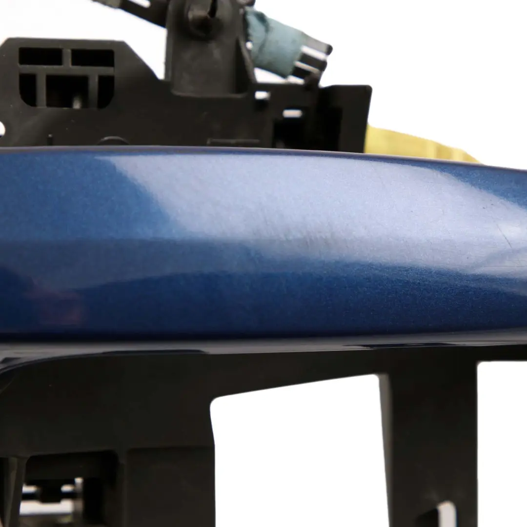 BMW 1 E87 2 Complete Front Left Grab Handle N/S Montegoblau Montego Blue A51 - SKU rhd-7059677-MTB2 - Part number 7059677