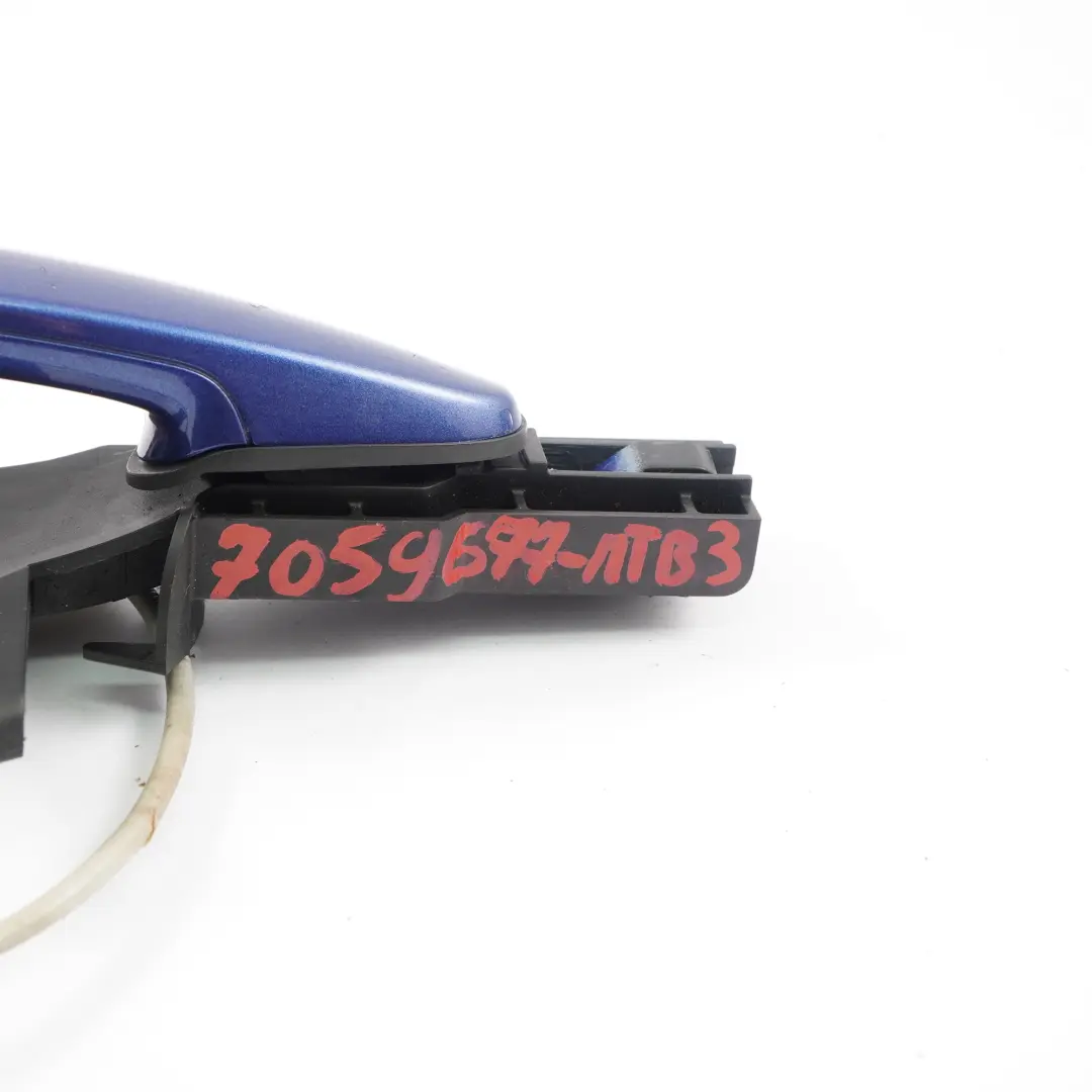  Grab Handle BMW E87 3 Complete Front Left Door N/S Montegoblau Montego Blue A51 - SKU rhd-7059677-MTB3 - Part number 7059677
