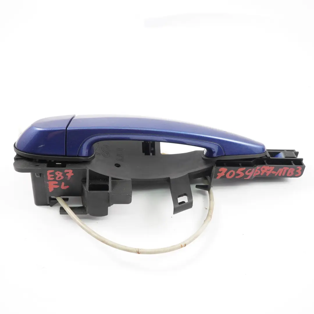  Grab Handle BMW E87 3 Complete Front Left Door N/S Montegoblau Montego Blue A51 - SKU rhd-7059677-MTB3 - Part number 7059677