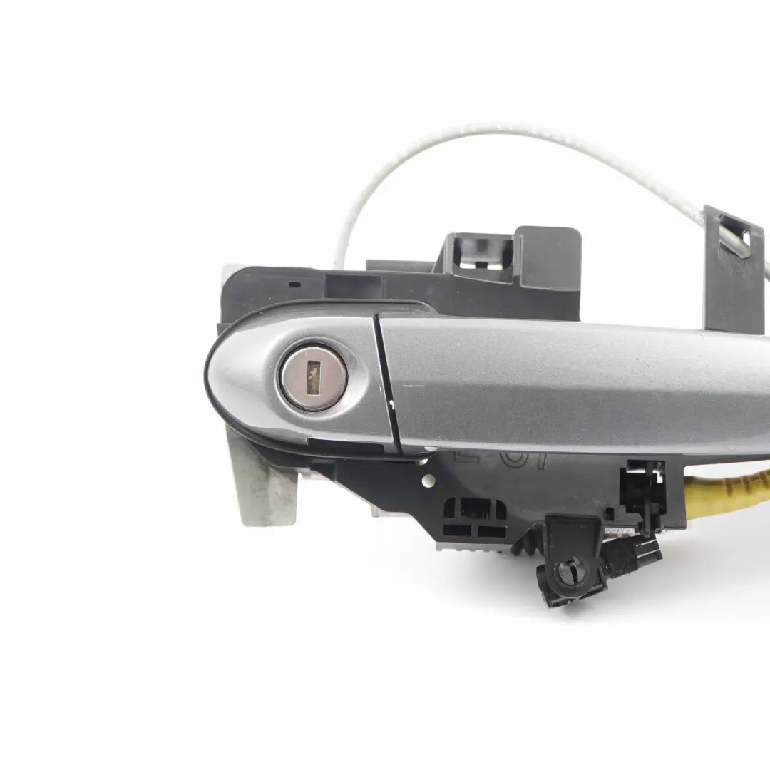 Door Handle BMW E81 E87 Complete Front Right Grab O/S Spacegrau Grey - A52 to with Part number 7059677 Door Handle BMW E81 E87 Complete Front Right Grab O/S Spacegrau Grey - A52 - SKU rhd-7059677-SCG2 - Part number 7059677