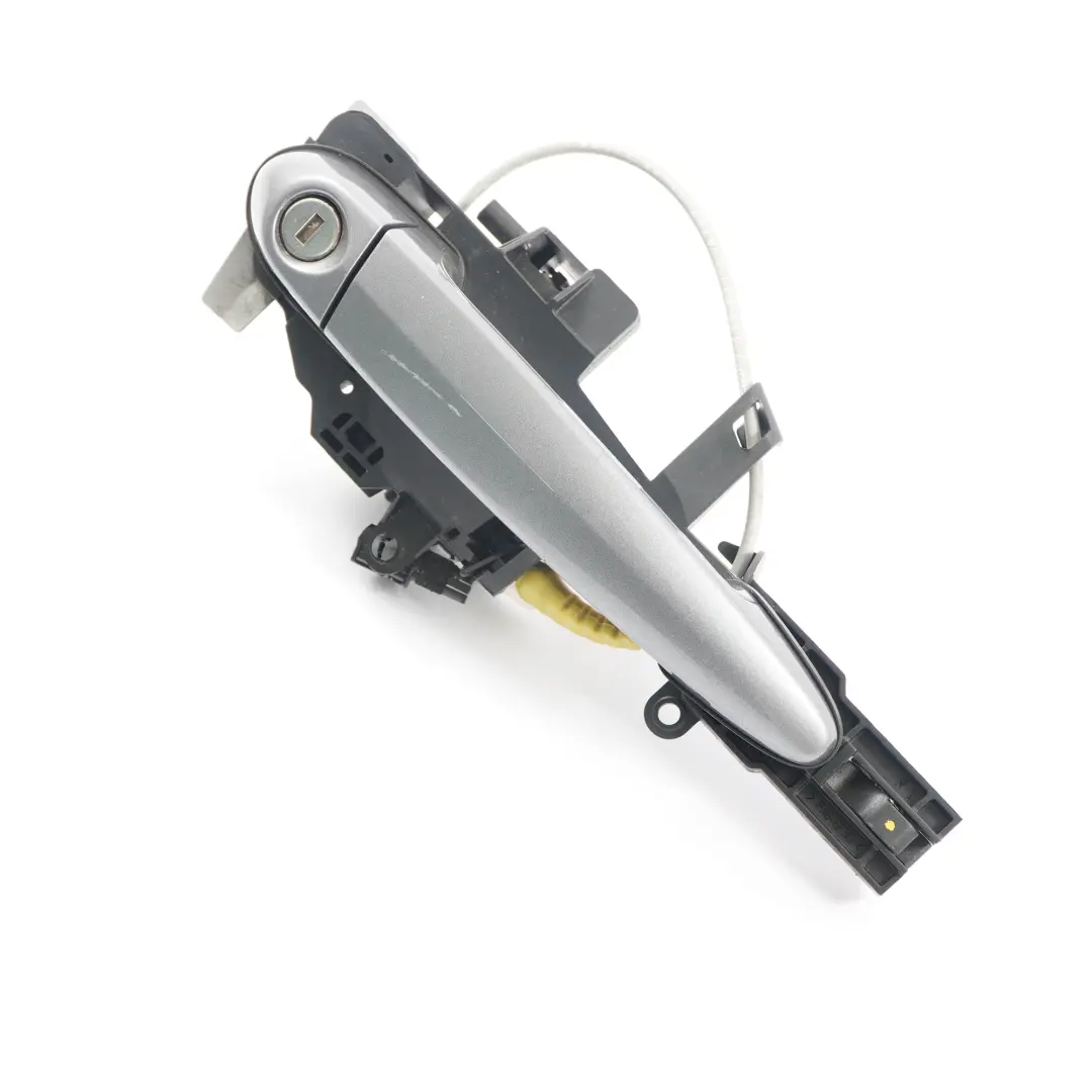  Door Handle BMW E81 E87 Complete Front Right Grab O/S Spacegrau Grey - A52 - SKU rhd-7059677-SCG2 - Part number 7059677